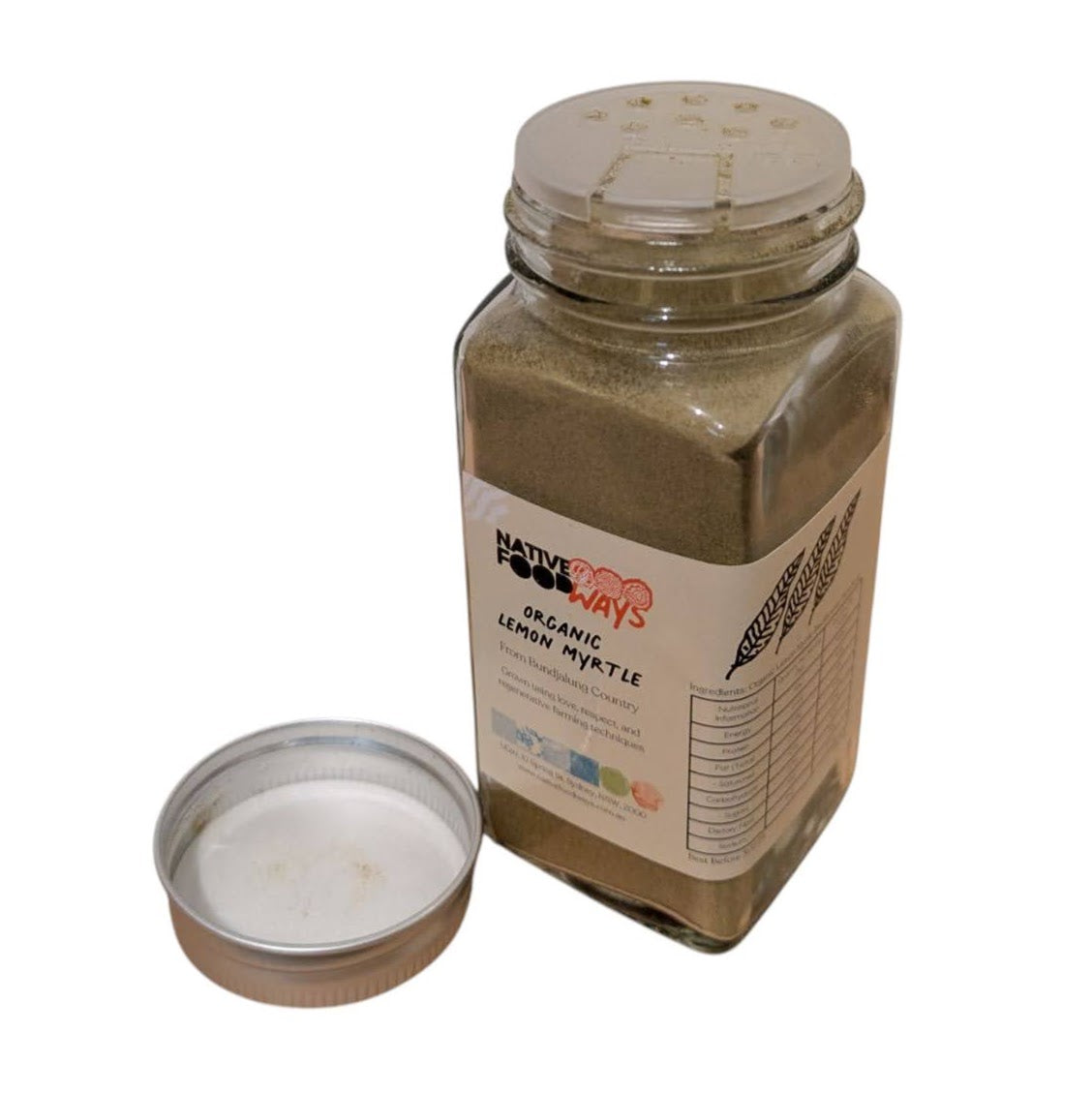 Organic Lemon Myrtle (Ground/Powder) 50g
